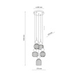Żyrandol TK Lighting Sophia 11149