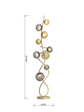 Lampa Podłogowa Wofi Metz 3015-904
