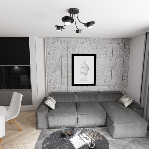 Żyrandol Emibig Enso 4 Bl (1445/4)