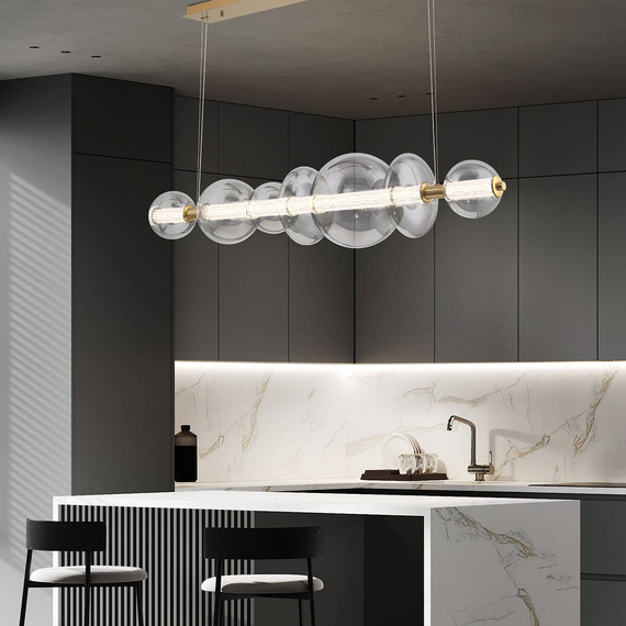 Eurofase Lampa wisząca Atomo QN-ATOMO-LP7-BG