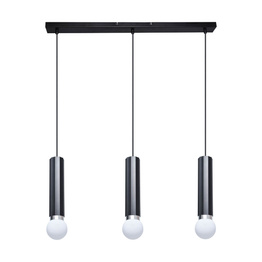 Lampa Wisząca Italux Macera Pnd-33849-3-Bk