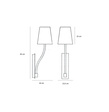 Kinkiet Berella Light Laza BL0273