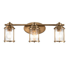 Elstead Lighting Ashland Bay QN-ASHLANDBAY3-NBR-BATH Lampa ścienna