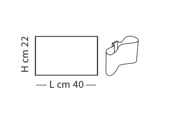 Kinkiet Lampade Italiane MUGELLO LP 1051/40 biały