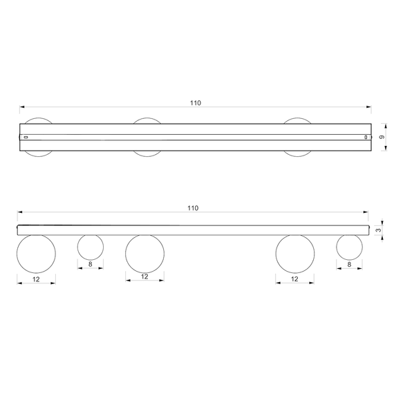 Lampa Sufitowa Milagro Bibione MLP8393