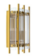 Lampa ścienna w stylu Hampton Berella Light Seli Wall 2 Gold BL5360