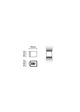 Kinkiet Fabbian BIJOU D75 D15 15 chrom