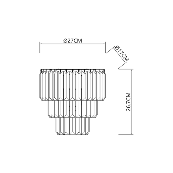 Lampa Ścienna Milagro Milano ML1495