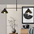 Wisząca lampa MAVERICK 2 BLACK czarny (1211/2) - Emibig