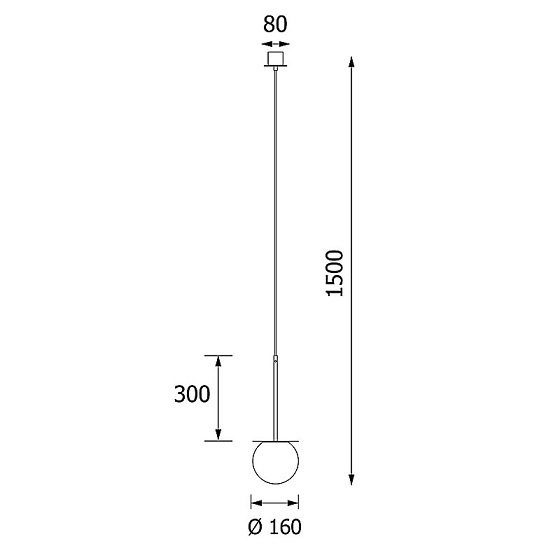 Lampa wisząca Cleoni Cotton 30 miedziana DM101/S/CE/961