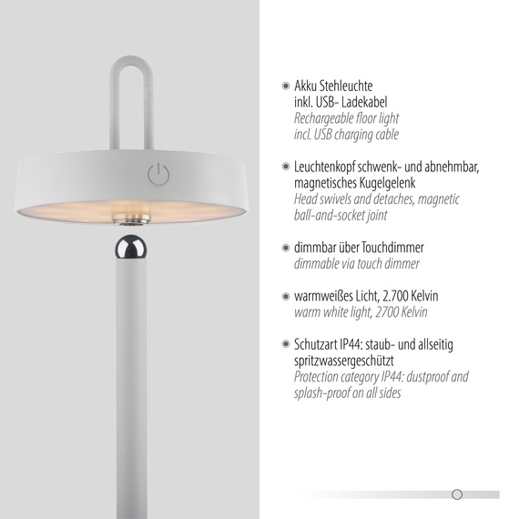 Lampa Stojąca Zewnętrzna Zuma Line Amag 003902-032061