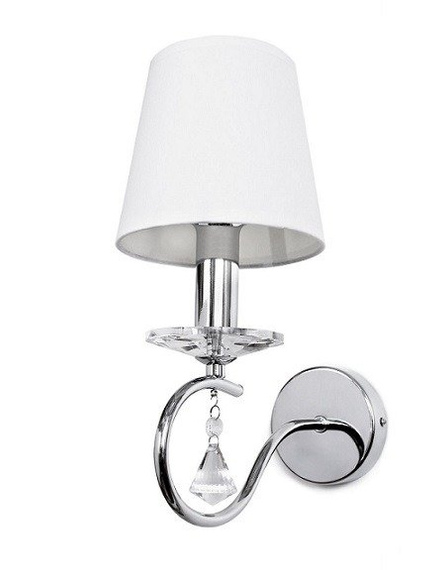Kinkiet w stylu glamour Berella Light Faroso BL0300