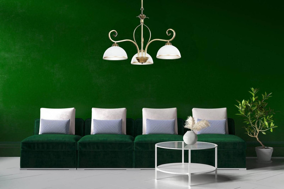 żyrandol WIVARA 3 GOLD złoty (149/3) - Emibig