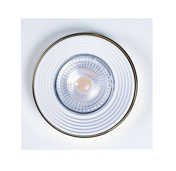 Oprawa podtynkowa Wpuszczana Berella Light Suso 1 WH/GD BL5353