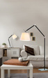 Zyta L AZ1849+AZ2603 Lampa Podłogowa Azzardo czarna