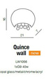 Kinkiet AZzardo Quince Wall AZ0912