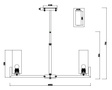 Lampa wisząca Maytoni Fortano MOD089PL-10BS