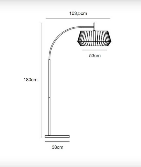 Nordlux 2112414009 Lampa podłogowa Dicte