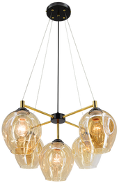 Żyrandol Elem Vivien 6301/5 BL TR