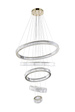Lampa Wisząca Berella Light Malati XXL złota BL5605