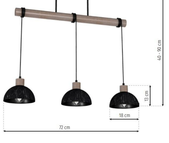 Milagro Erik Lampa wisząca MLP7226