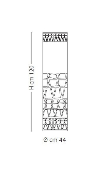 Merlino PI 3/304 Lampa Podłogowa Sillux biała 