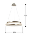 Schuller Lampa wisząca Sendra 747363