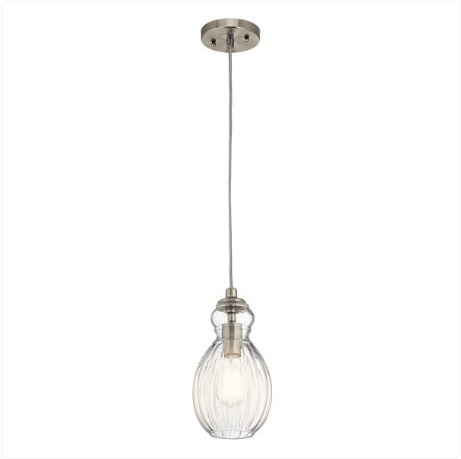 Lampa Wisząca Elstead Lighting Rivera KL-RIVIERA-P-C Nikiel