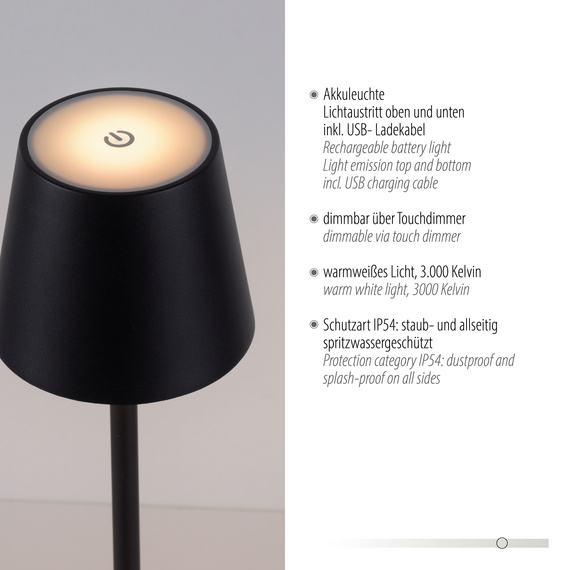 Lampa Stojąca Zewnętrzna Zuma Line Euria 003902-032030
