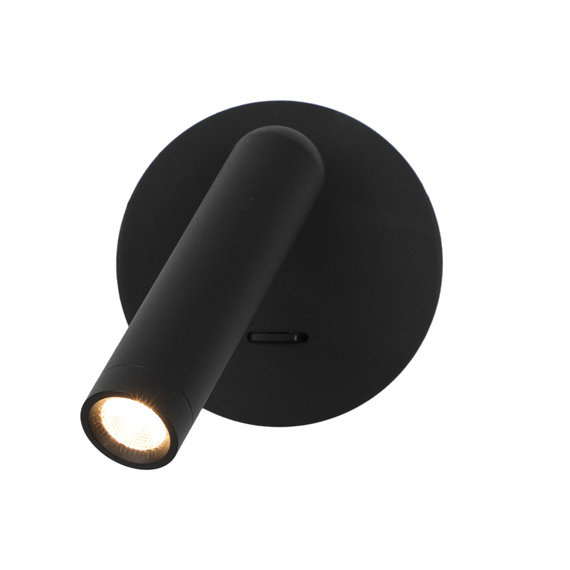 Kinkiet ITALUX Carda WL-64834-1-BK