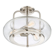 Plafon Elstead Lighting Trilogy QZ-TRILOGY-SFM-BN Nikiel