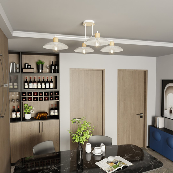 Emibig Kobe 4 White (1319/4) Plafon