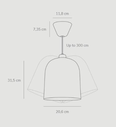Nordlux 2020673001 Lampa wisząca Angle