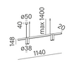 Aqform Pet 59946-M930-WT-00-82 Lampa wisząca