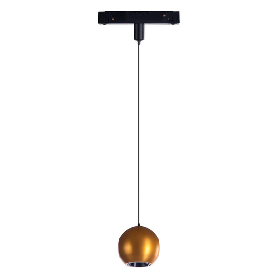 Azzardo ALFA TRACK MAGNETIC Kori Lampa do Szyny Magnetycznej AZ4628 Czarno/Złota 3000K 5W