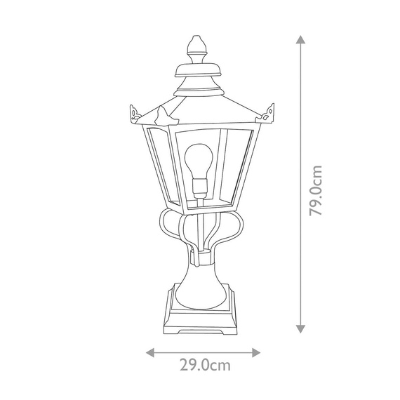 Lampa Stojąca Grampian Elstead GN1-BLACK