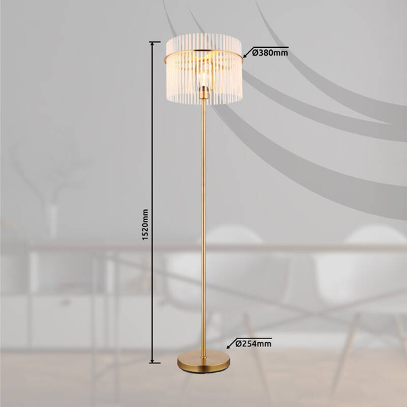 Globo Lighting Gorley 15698SM Lampa podłogowa 