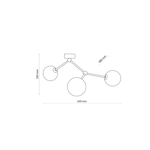 Lampa Sufitowa TK Lighting Fairy 6471