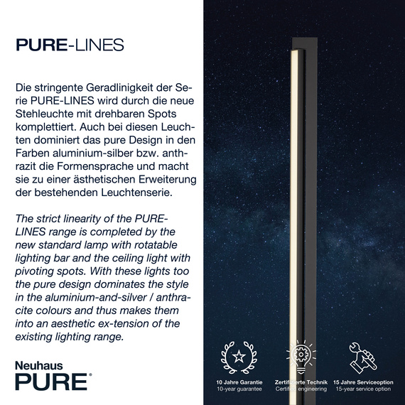 Paul Neuhaus Pure-lines 003902-028904 Lampa Stojąca