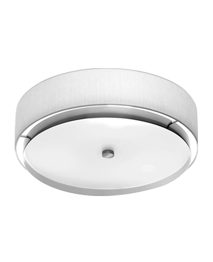 Plafon Estiluz IRIS T-2712 biały/nikiel