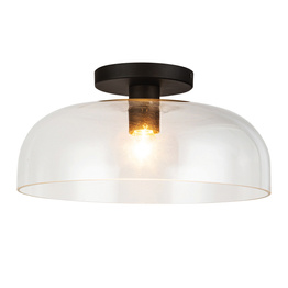 Żyrandol Elstead Lighting ALM-SYLVIA-SF-BK-CL