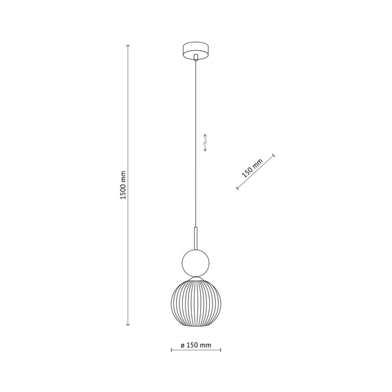 Zwis TK Lighting Sophia 11145