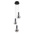 Italux Zwis nowoczesny Strela PND-34378-3S-BK