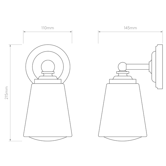 Oprawa Ścienna Astro Anton 1106007