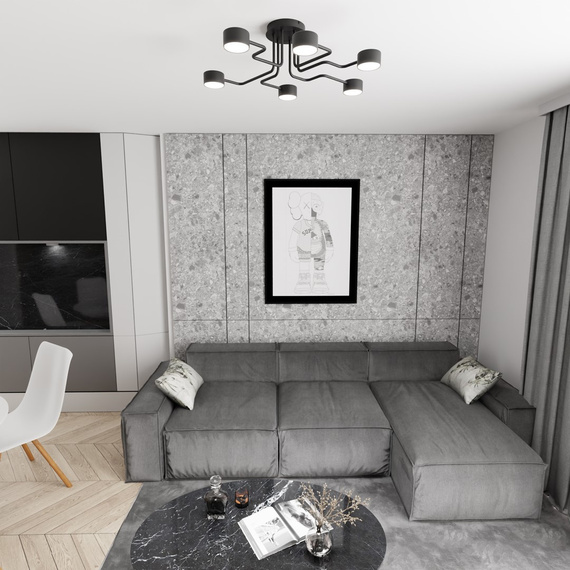 Lampa Wisząca Emibig Kurage 6 Bl (1442/6)