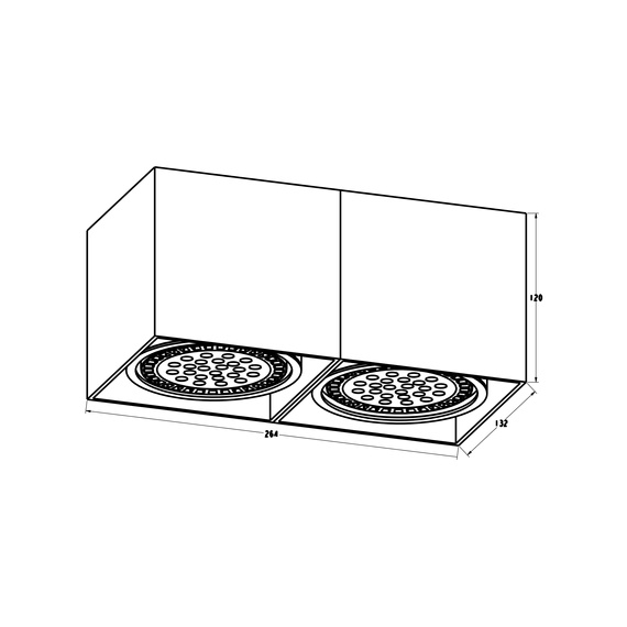 Lampa Sufitowa Zuma Line Box 003064-010522