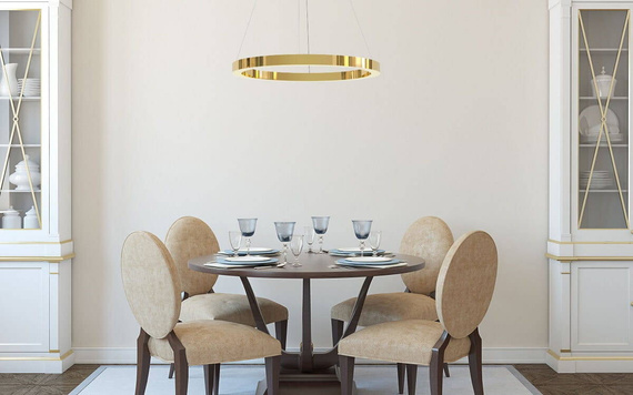 Light Prestige Midway LP-033/1P XL GD Shiny 120cm Lampa wisząca