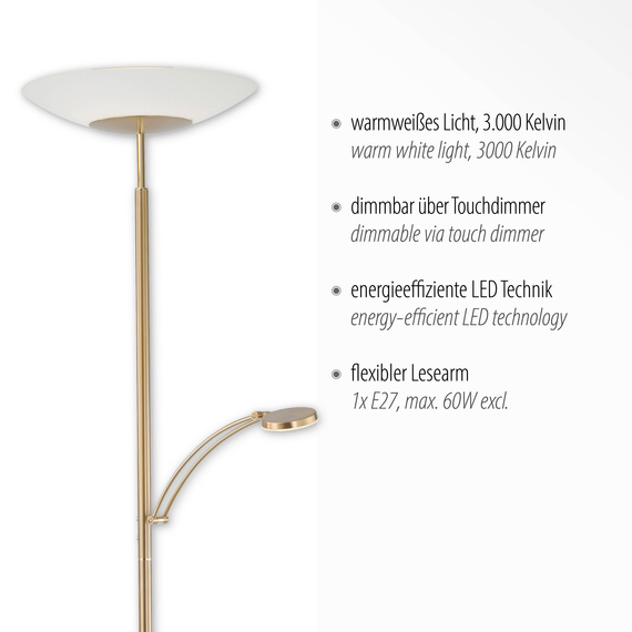 Zuma Line Alfred 003902-032229 Lampa Stojąca