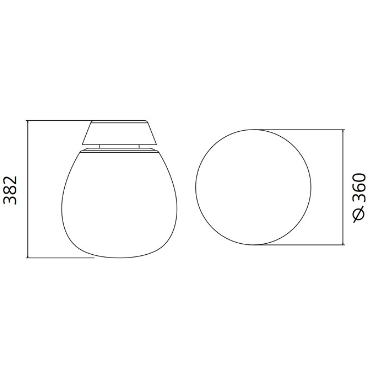 Plafon Artemide Empatia 1822010A