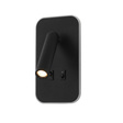 Italux WL-83957-1-BK Doria Kinkiet